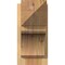 Ekena Millwork Legacy Arts & Crafts Rough Sawn Outlooker, Western Red Cedar, 8"W x 16"D x 16"H OUT08X16X16LEC03RWR - alternate 4